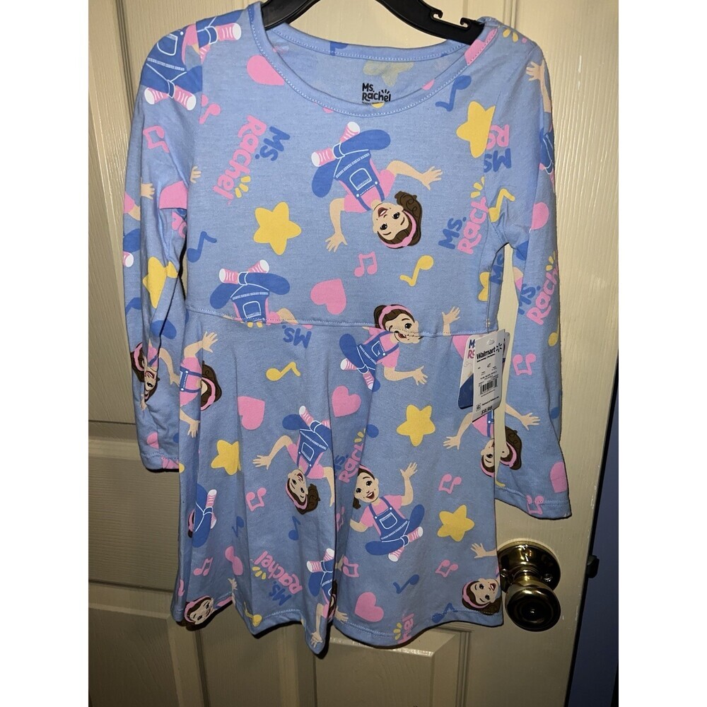 4T Ms. Rachael Girls Blue Dress
